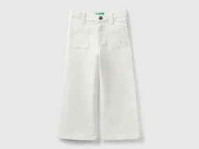 Nuovi arrivi Pantaloni ampi in cotone stretch