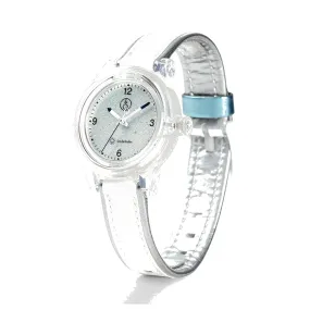 Orologio Donna Bianco Mini Glitter Smile Solar