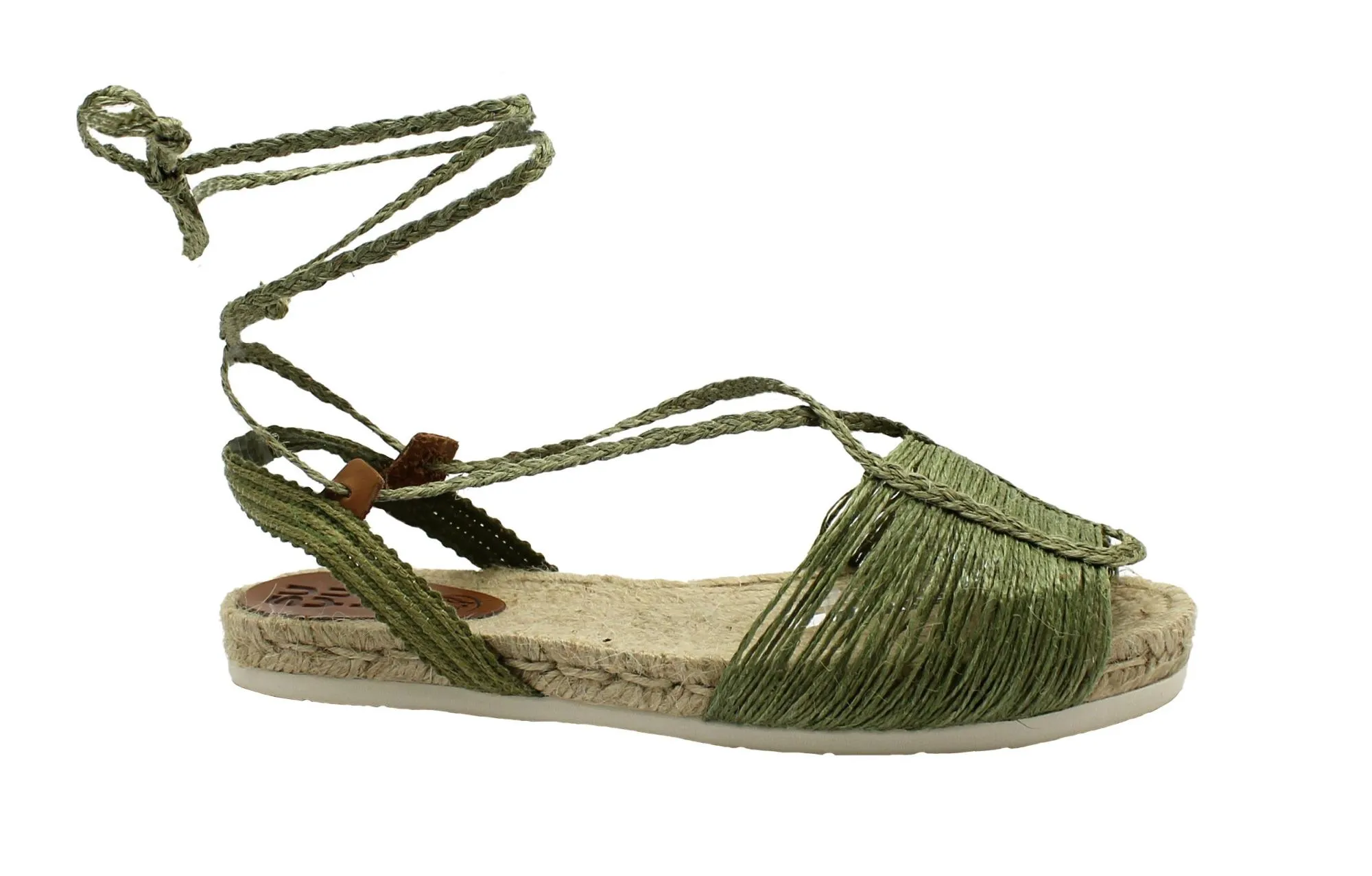 SUYUTE 6685 kaki verde scarpe sandali donna corda laccio espadrillas
